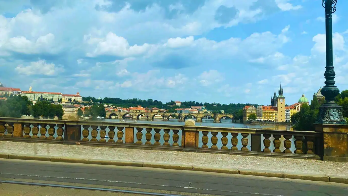 Prague bridge