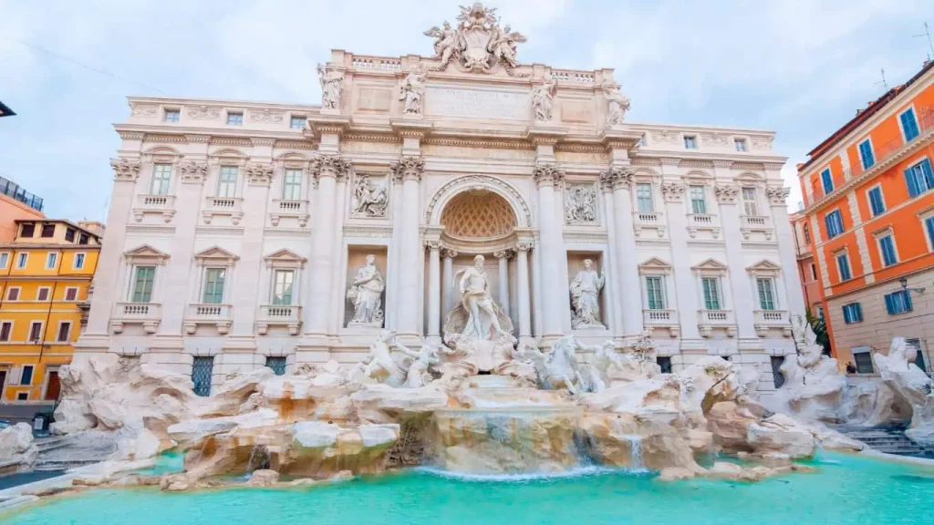 Trevi fountain in Rome