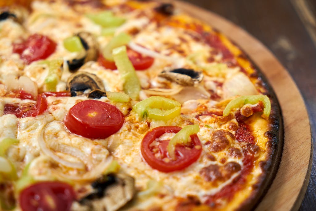 Close-Up Photo Of Pizza