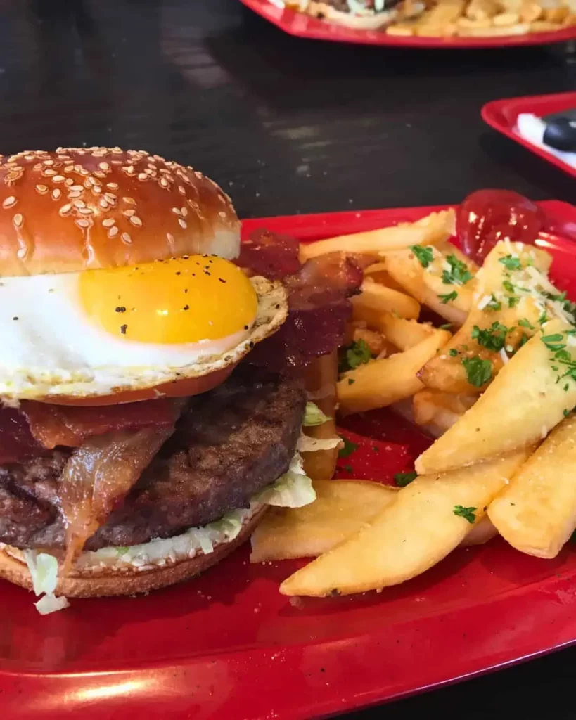 Red Robin Maine Gluten-Free Dining Guide: Portland to Bar Harbor - Red Robin burger