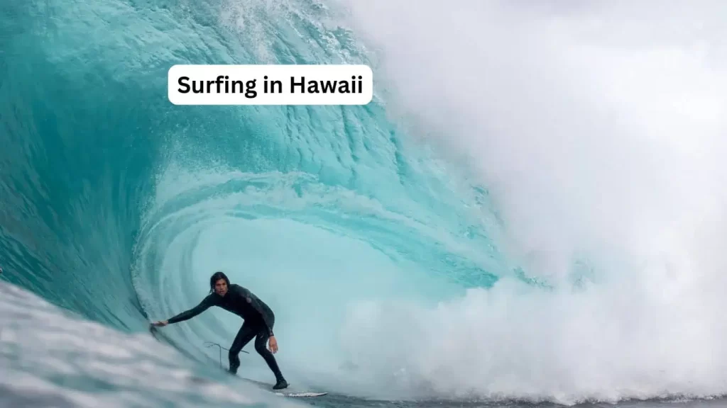 Surfing Hawaii