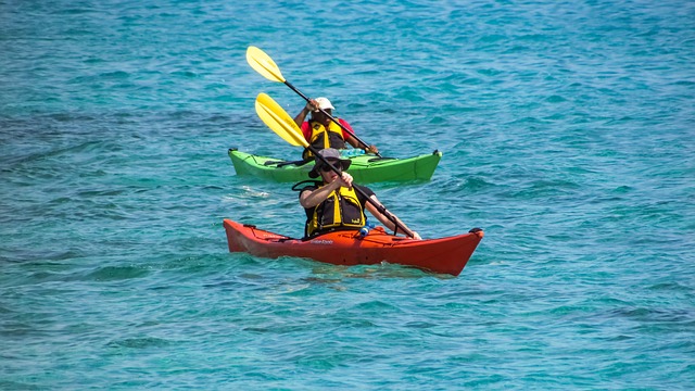 kayaking