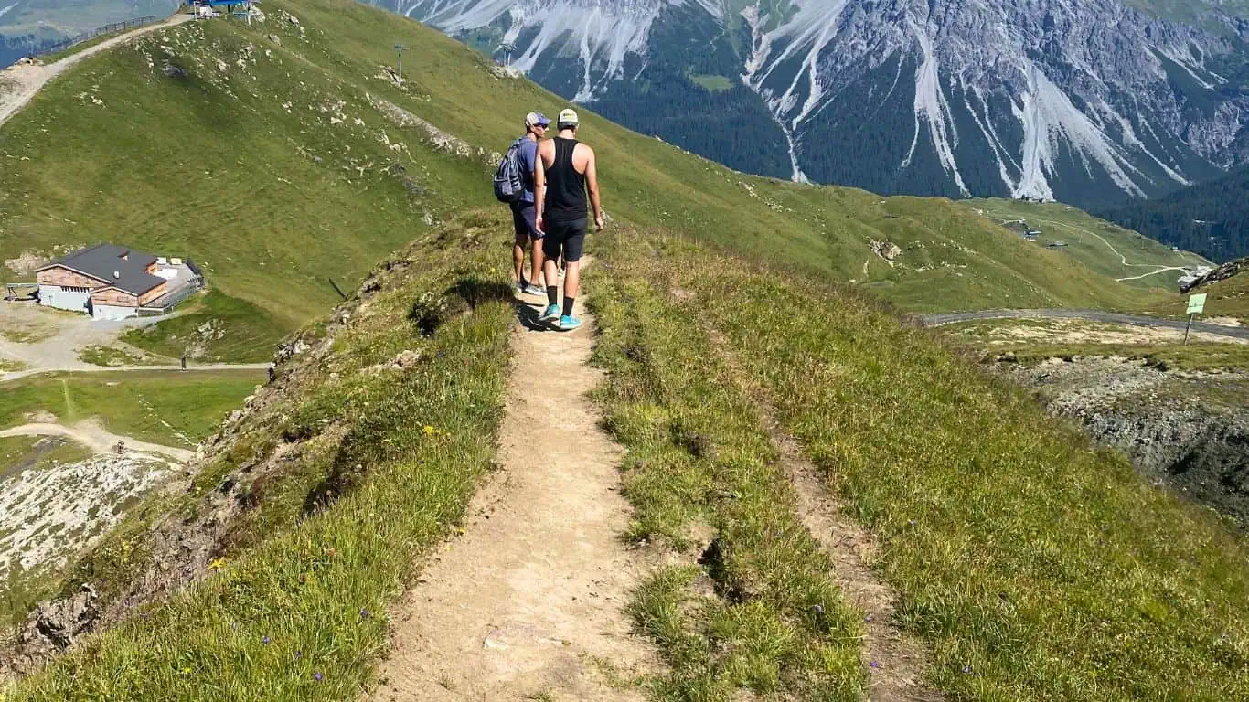 Hiking in the Alps