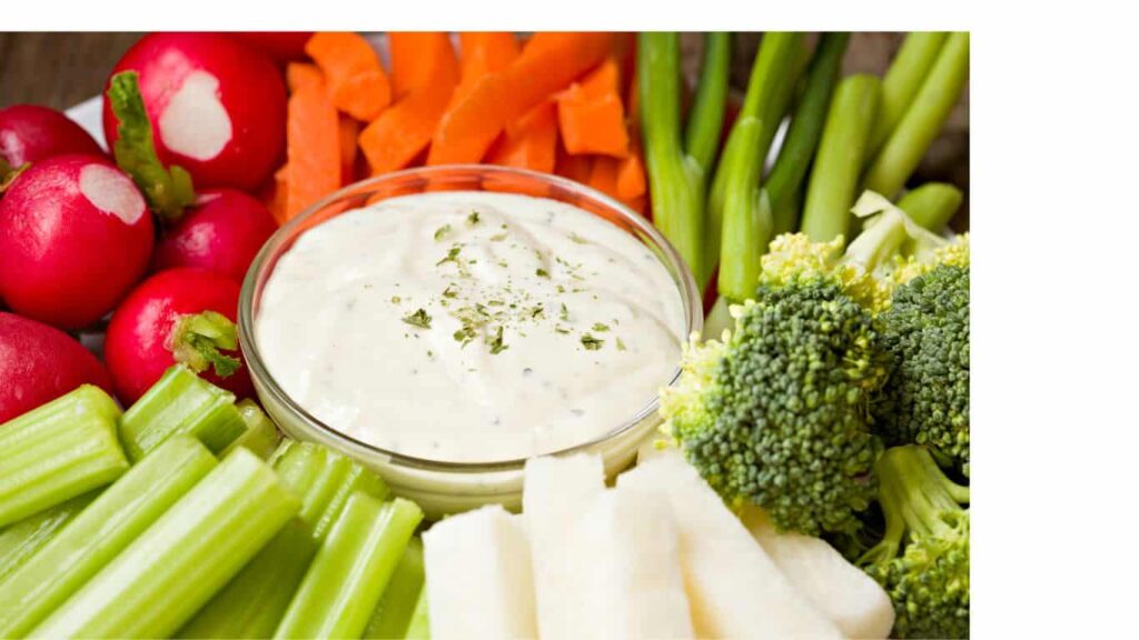 gluten free meal planning ideas veggies and dip