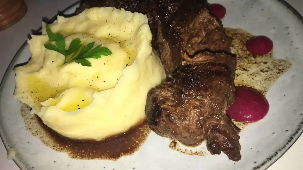 Gluten Free Dinner - Steak and Mashed Potatoes