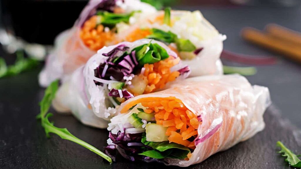 Gluten-Free Vietnam spring rolls