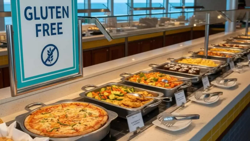 gluten free cruises - GF buffet