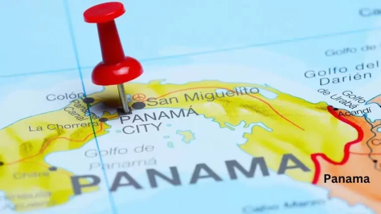 A map of Panama