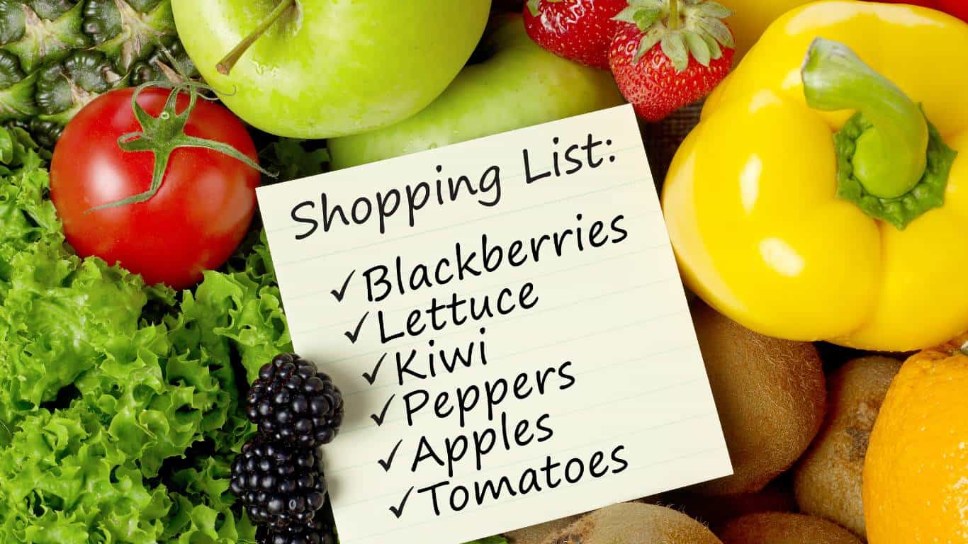 shopping list for gluten-free on a budget