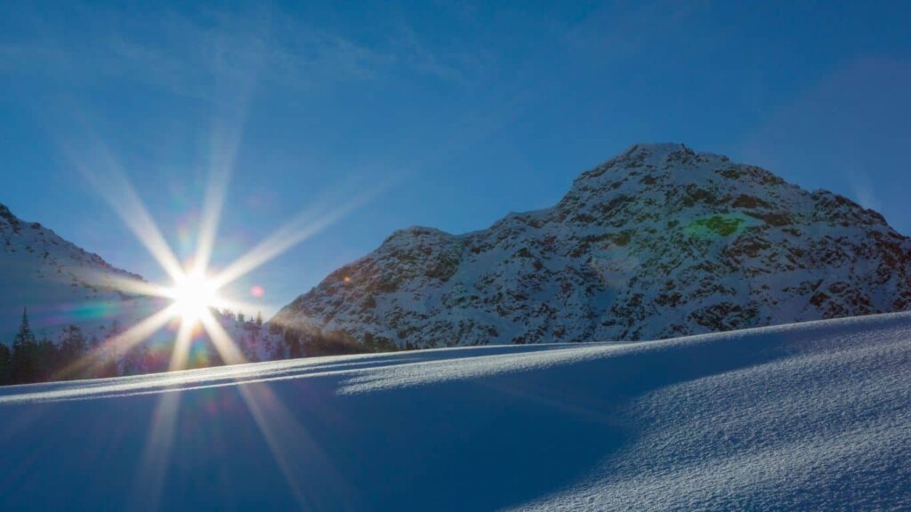 Mountains in Winter