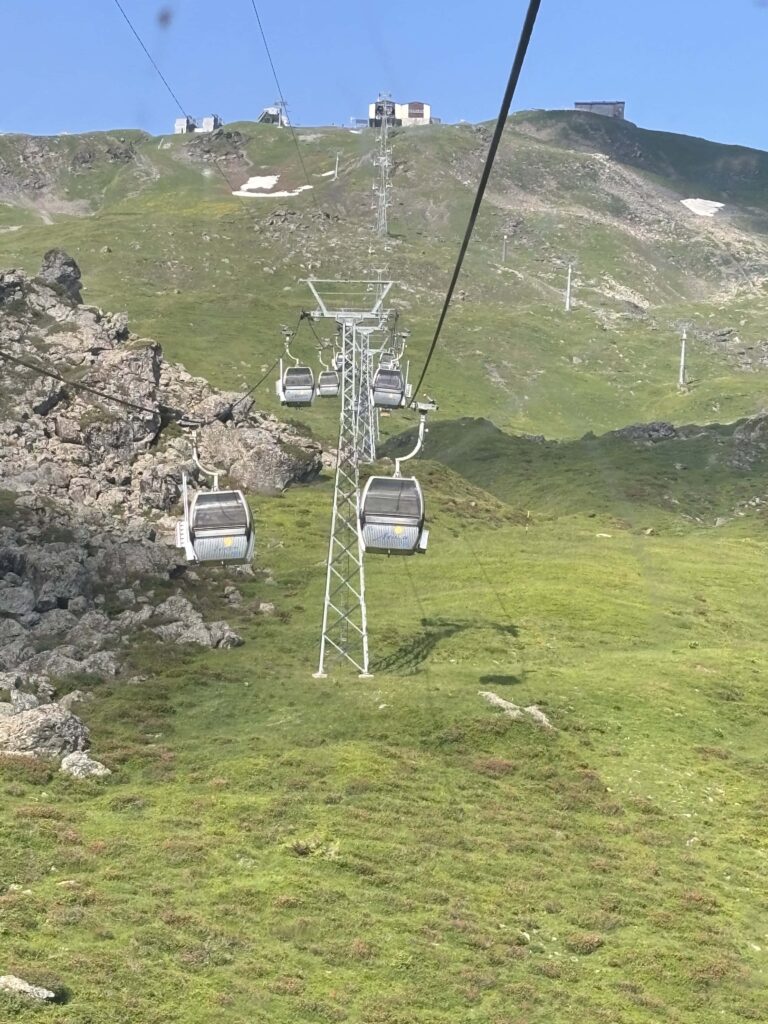 Hoernli cable car in Arosa