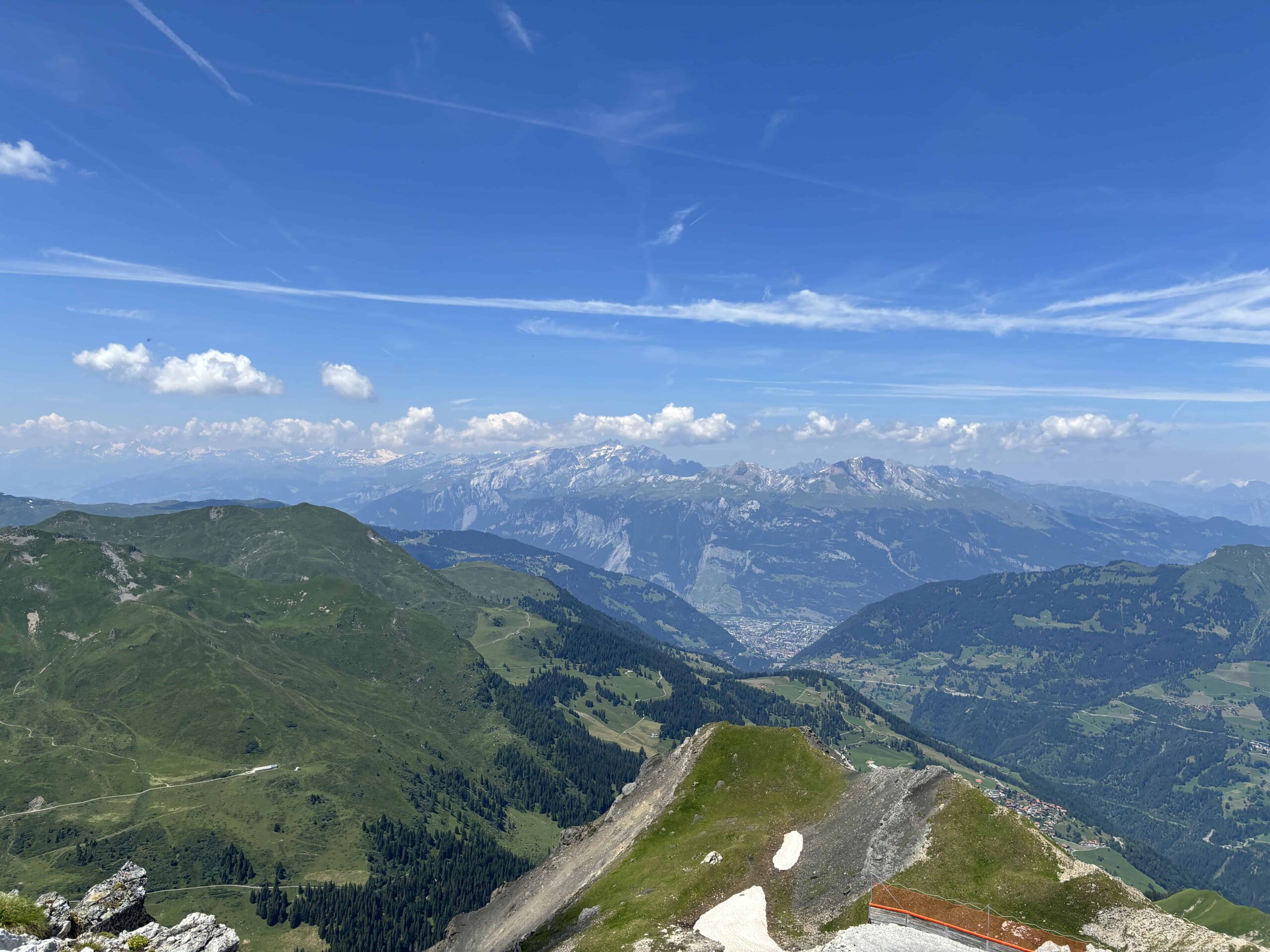 Weisshorn panorama Arosa