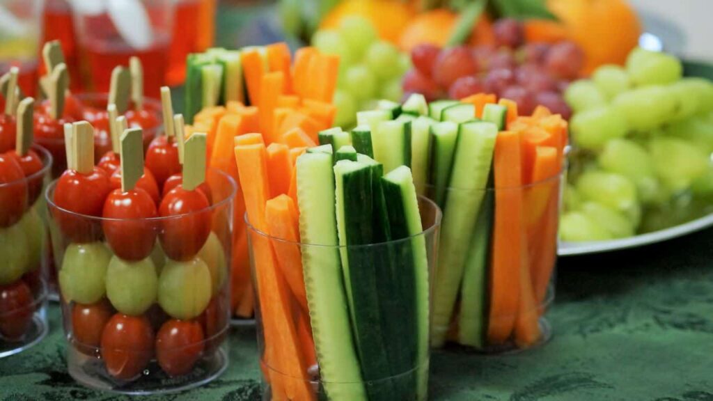 gluten free snacks - veggies