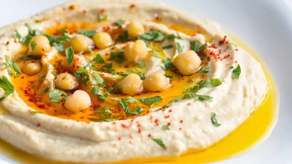 Hummus dish