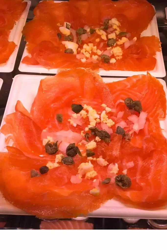 Salmon Tapas