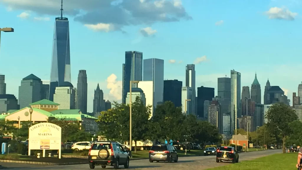 Skyline of NYC from Jersey City