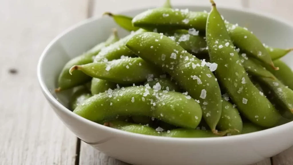 Gluten-Free Chinese Food - steamed edamame