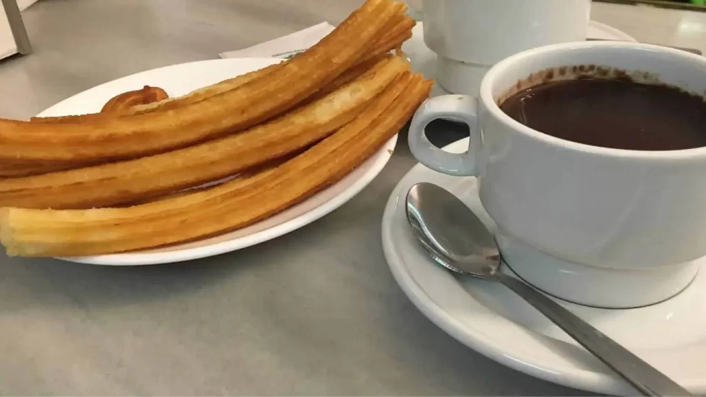 gluten-free europe Churros and hot chocolate on our gluten-free europe