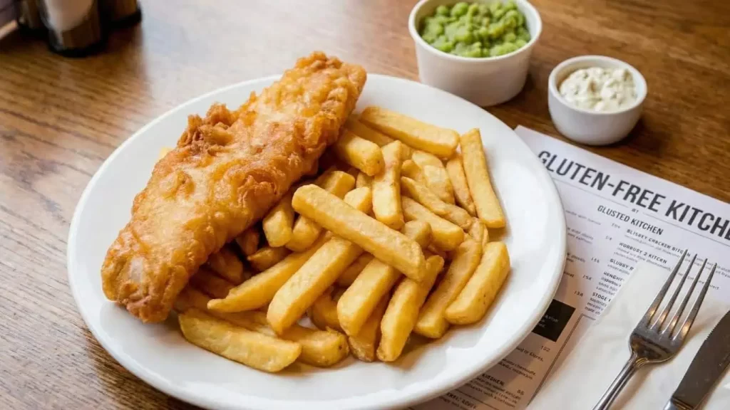 gluten free fish & chips in london